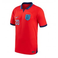 Camiseta Inglaterra Phil Foden #20 Segunda Equipación Replica Mundial 2022 mangas cortas